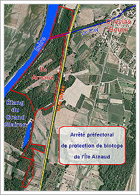 Périmètre de protection de l'Île Arnaud