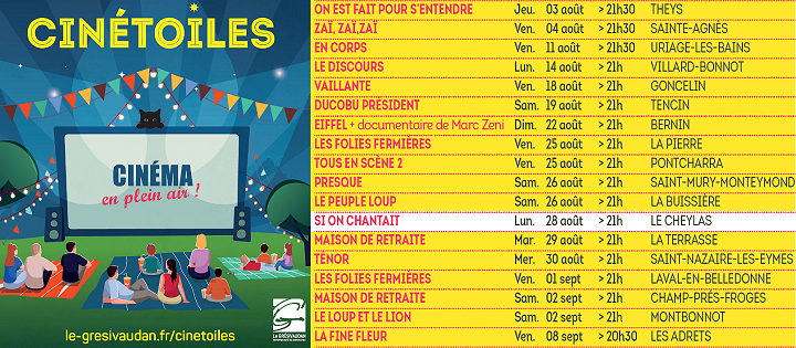 programme inétoiles