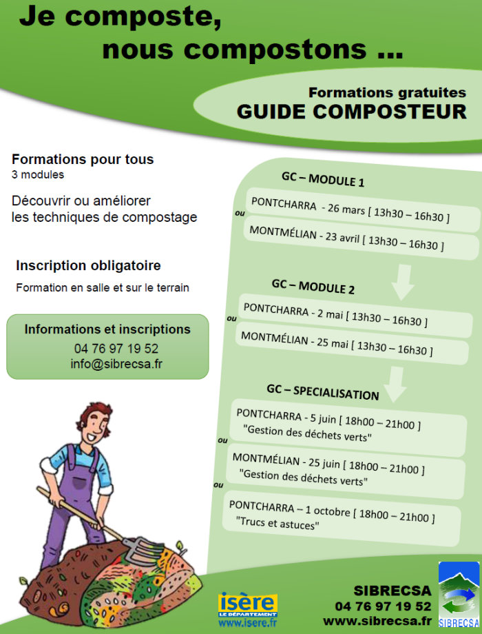 Formation guide composteur